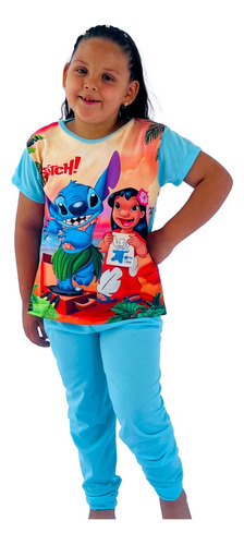 Pijama Niña Stitch