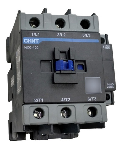 Contactor 100a Trifasico Auxiliar 1na+1nc Bobina 24vca Chint