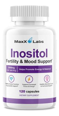 Maxx Labs, Inositol Fertily Mood Support 2000mg / 120cps