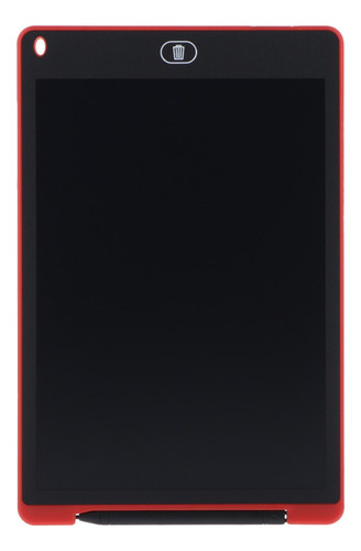 Tableta Gráfica, Tableta De Escritura Lcd, 12 Pulgadas Con Color Rojo