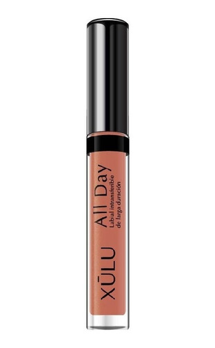 Imagen 1 de 3 de Labial Larga Duracion Intransferible All Day Almíbar
