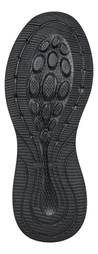Tenis Running Hetter Negro-negro Para Mujer Croydon