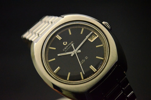 Vintage Certina Ds2 - 100% Original Lindo Modelo Turtle Back