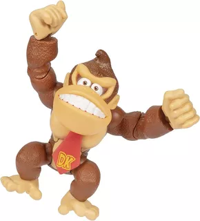 Figura Articulada Donkey Kong Nintendo 15 Cm Jakks Pacific