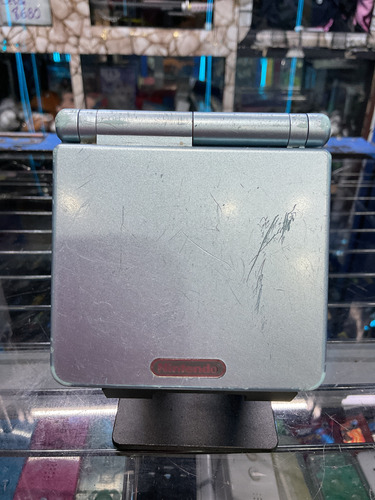 Game Boy Advance Sp | 2 Brillos Carcasa Original Celeste (Reacondicionado)