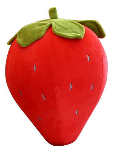 Almohada De Felpa De Fresa, Almohada De Fruta Suave Peluche