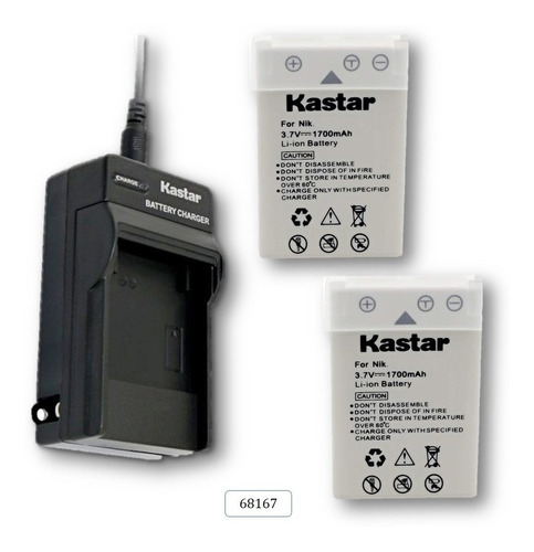Cargador + 2 Baterias Mod. 68167 Para Kodak Easyshare M883