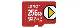 Lexar Msplay 256gb 150mb/s Read, Class 10, U3, V30, A1