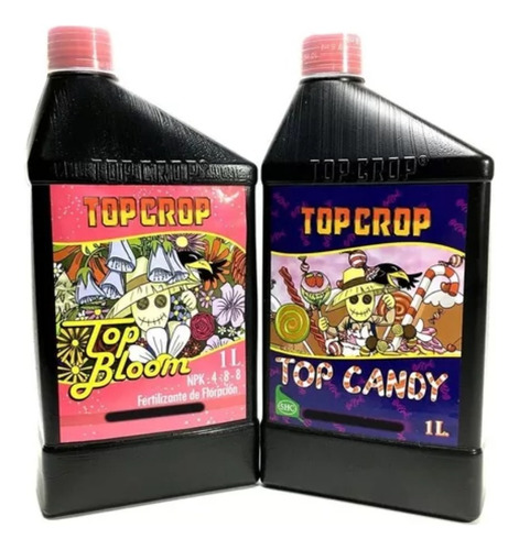 Top Candy  1 Litro Top Crop + Top Bloom 1 Litro Top Crop 