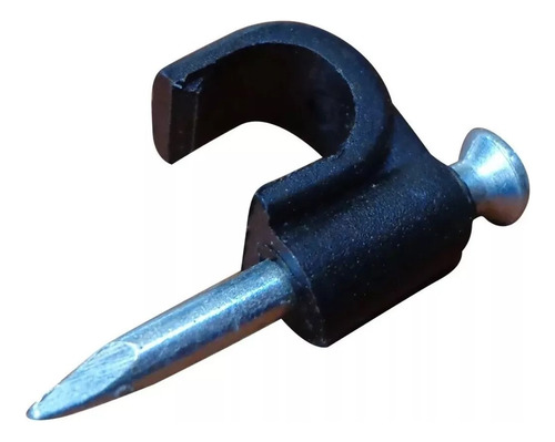Grampa Coaxil Py 6 (p/ Rg59) Nylon Y Clavo Acero 100 X 100