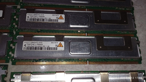 Memória Ibm Pc2-5300f -555-11-b0 Ddr2 Ecc Lote C/8 (3426)