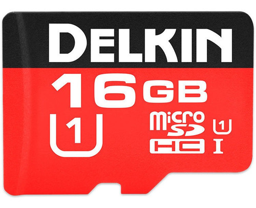 Delkin Devices 16gb 500x Microsdhc Uhs-i Memory Card