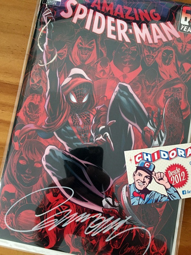 Comic Set - Amazing Spider-man #1 Scott Campbell Firmado Mj (Usado)