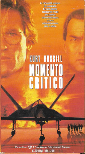 Momento Critico Vhs Kurt Russell Steven Seagal Halle Berry