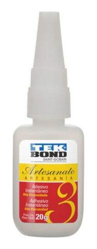 Cola Instantânea Tekbond 20g - Artesanato 3