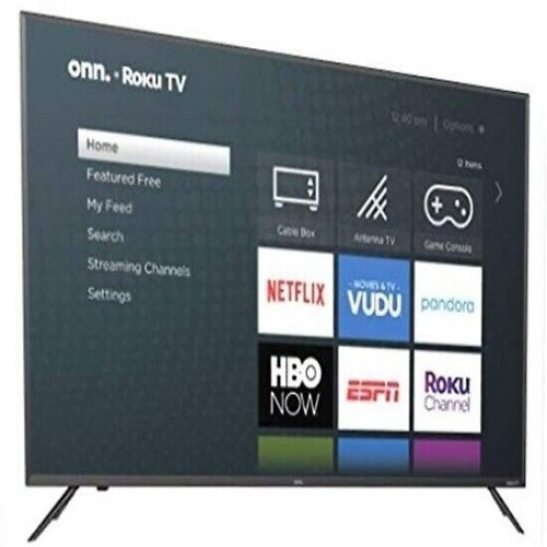 Onn. 60 100024699 Class 4k Uhd Hdr Roku Smart Led Tv (Reacondicionado)