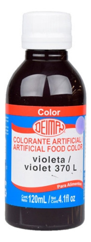 Colorante Líquido Violeta Deiman L-370 120ml