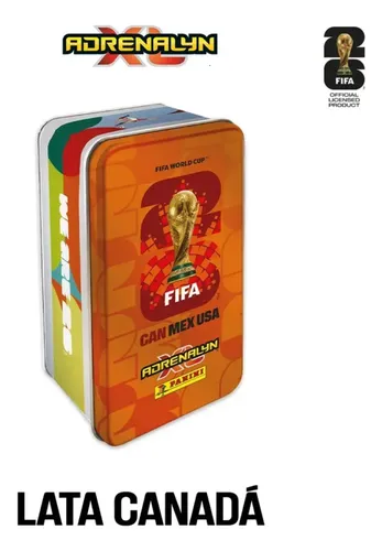 Fifa World Cup 2026 Adrenalyn Xl - Lata Classic Canada | MercadoLivre