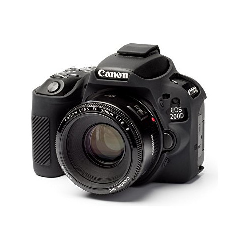 Easycover  Carcasa Para Camara Canon 200d Sl2 Color Negro