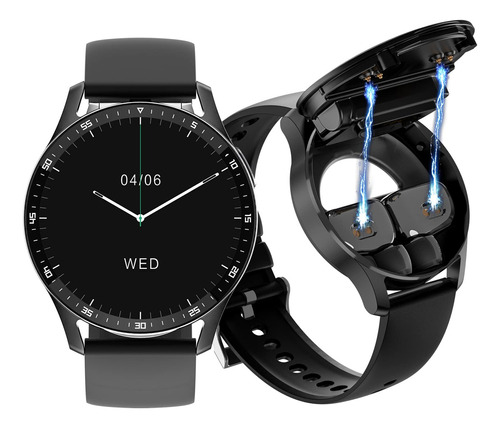  Smartwatch Reloj Inteligente Con Audífonos Gt5 Buds Tws