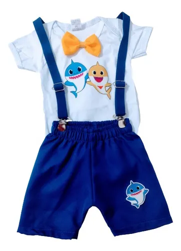 Roupa baby best sale shark mercado livre