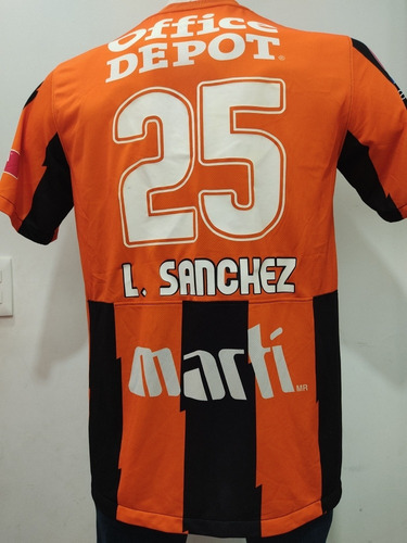 Jersey Pachuca Match Worn Luis Sánchez 25 Usado En Juego