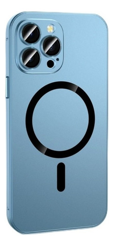Funda De Pc Esmerilada Con Película De Lente For iPhone 14