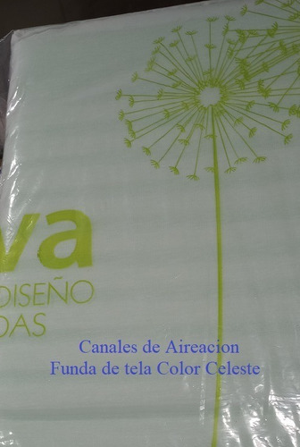 Imagen 2 de 7 de Almohada Cervical Para Dolor Cuello De Espuma Firme 65x35x12