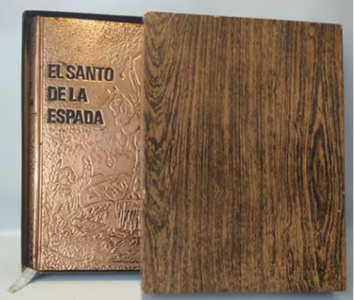 Libro El Santo De La Espada De R Rojas Ed Campano Enchapado
