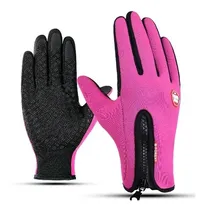 Comprar Guantes Termicos Con Cierre Impermeable Unisex Contra Viento