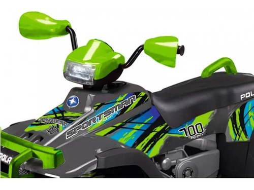 Imagem 2 de 4 de Quadriciclo Polaris Sportsman 700 Twin-lime 12 V Peg Pérego
