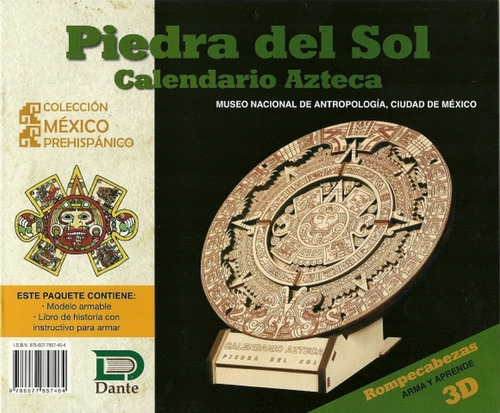 Rompecabezas3 Piedra Del Sol Calendario Azteca México