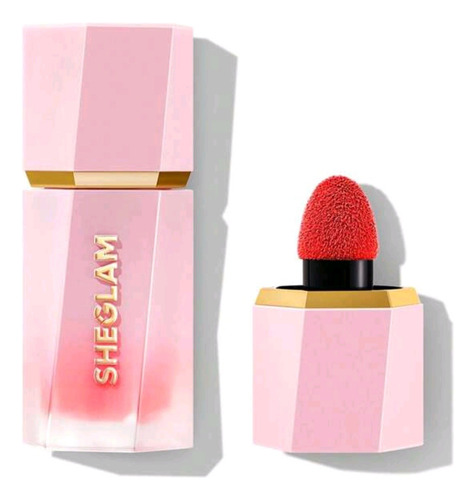 Rubor Liquido Color Bloom Manzana Dulce Sheglam Rojo