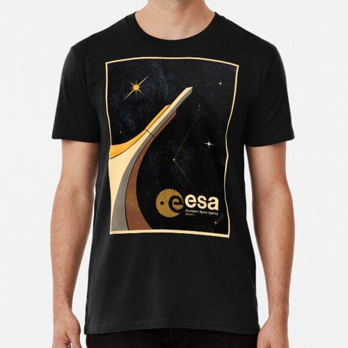 Remera Homenaje De La Agencia Espacial Europea Esa Algodon P