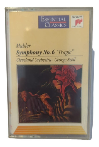 Cassette Mahler Symphony 6 Szell Importado Supercultura