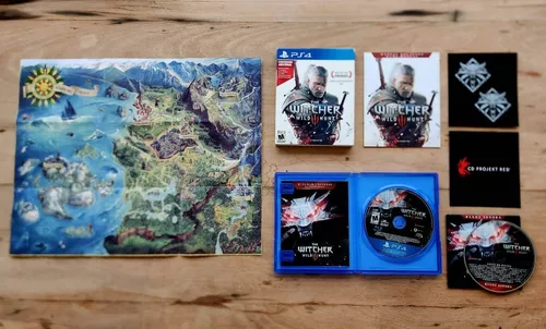 The Witcher 3 Wild Hunt Ps4 - Game Mídia Física - Jogo Original