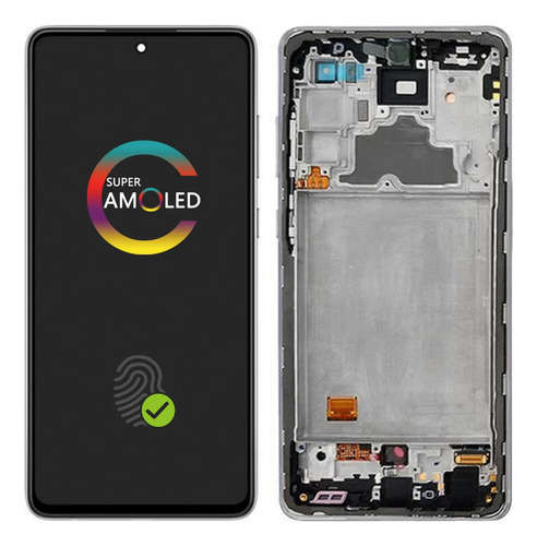 Pantalla Lcd Amoled Con Marco Para Samsung A72 4g A725f