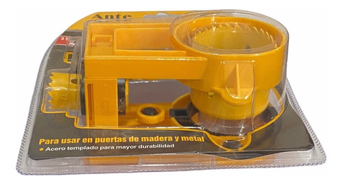 Imagen 3 de 6 de Sierra Copa Kit De Instalacion Cerradura Hoja Acero Templado