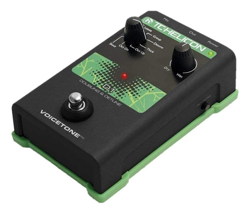 Pedal de efecto TC Helicon Voicetone D1  negro