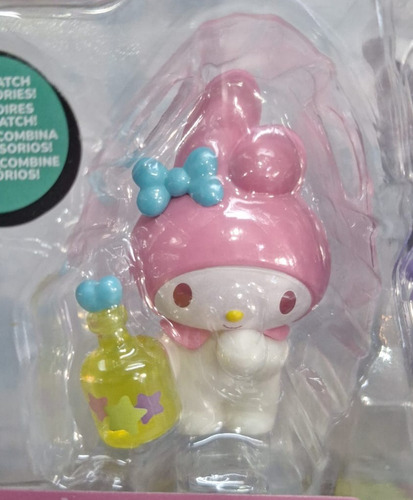 Set Figuras Hello Kitty Kuromi & My Melody - Original