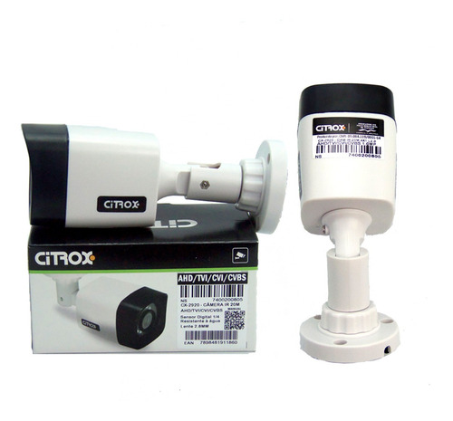 Imagem 3 de 3 de Camera Seguranca Bullet Citrox Ppa Hd 720p Ahd Tvi Cvi Cftv