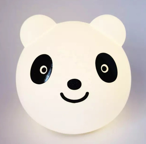 Lámpara Silicona Panda Portátil 7 Colores