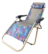 Comprar Silla Reposera Plegable Terraza Playera Reclinable