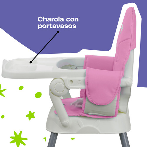 Silla Alta Cosco Pop Rosa