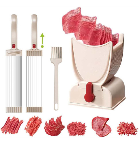 Soporte Ajustable De Grosor Para Minicortador De Carne Multi
