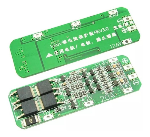 Kit 6 Células Suporte Bms 3s 20a Step Down Medidor De Carga