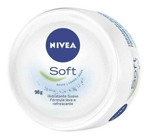 Creme Hidratante Nivea Soft - Óleo De Jojoba E Vitamina E