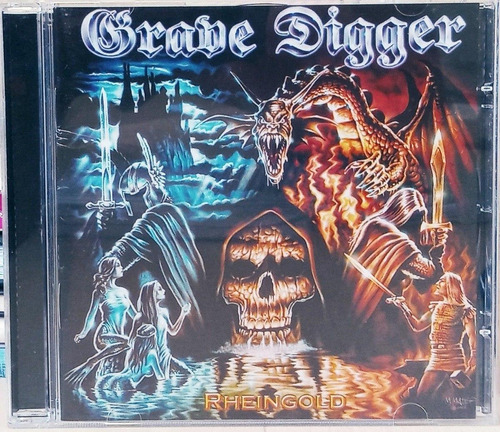 Cd Grave Digger . Rheingold, Novo