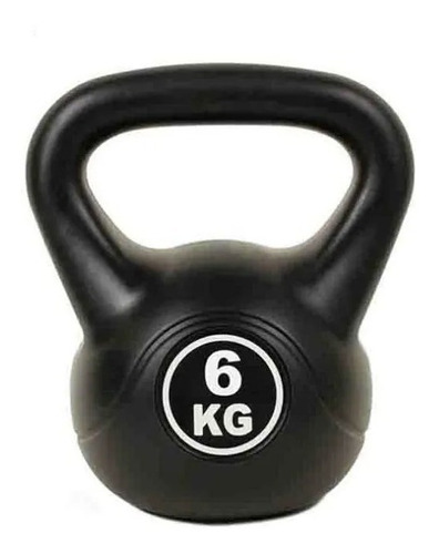 Mancuerna- Pesa Rusa- Kettlebell De Goma 6kg Crossfit Gym 