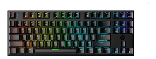 Teclado Mecanico Fantech Maxfit 87 Rgb Tkl Switch Red